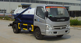 福田真空吸污车